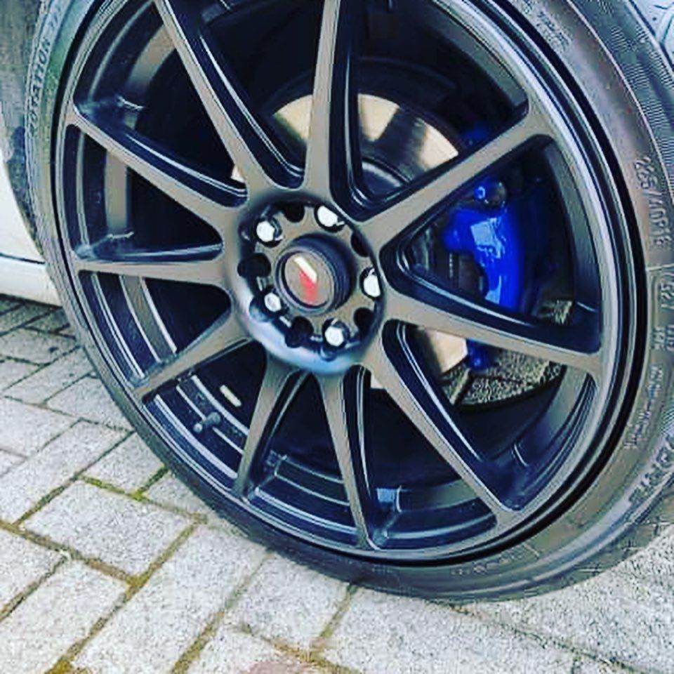 Blue deals caliper paint